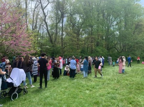 Children practicing the Turkish tradition of collecting gifts from adults at the Turkish Cultural Center in Philly.