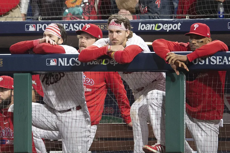 Phillies dugout